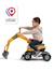 Pelleteuse super builder entièrement articulée avec assise ouvrante Jaune+Jaune JCB 2 - vertbaudet enfant 