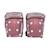 Set 2 protections imprimés enfants xxs (coudes et genoux) Rose pastel+Vert emeraude+Vert sauge 1 - vertbaudet enfant 