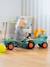 Porteur tracteur avec remorque Rouge+Vert Claas+Vert vintage 18 - vertbaudet enfant 