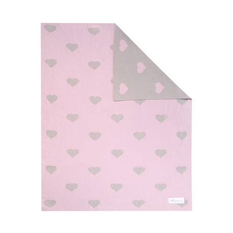 Couverture enfant nuages Blanc+rose 12 - vertbaudet enfant 