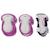 Set 3 protections enfant xs (coudes, genoux, poignets) Bleu marine+Bleu pastel+Rose+Rose pastel+Vert menthe 7 - vertbaudet enfant 