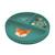 Assiette compartimentée en silicone avec ventouse animaux Menthe+Rose+Vert+Vert paon 23 - vertbaudet enfant 