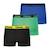 Lot de 3 boxers garçon ecopack trio choc Noir+Noir-vert-bleu+Rouge-bleu 6 - vertbaudet enfant 