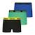 Lot de 3 boxers garçon ecopack trio choc Noir+Noir-vert-bleu+Rouge-bleu 4 - vertbaudet enfant 