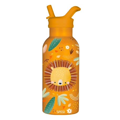 Gourde pour enfant en inox isotherme Beige+Bleu+Orange+Rose+Vert 13 - vertbaudet enfant 