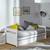Pack lit gigogne avec 2 matelas bois massif izao Blanc+Bois naturel 9 - vertbaudet enfant 