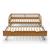 Lit enfant gigogne métal bois massif laya Noisette 5 - vertbaudet enfant 