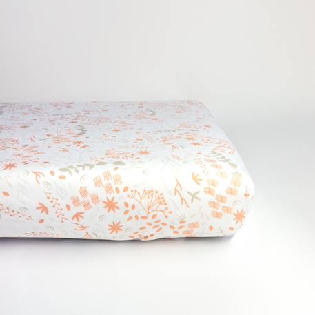 Drap housse bébé coton bio yukari douceur Yukari original+Yukari peach 7 - vertbaudet enfant 