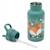 Gourde pour enfant en inox isotherme Beige+Bleu+Rose+Vert+Vert paon 29 - vertbaudet enfant 