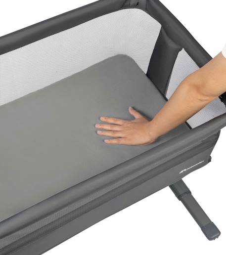 Lit cododo et lit bébé autonome 2 en 1 zina Mineral graphite 3 - vertbaudet enfant 
