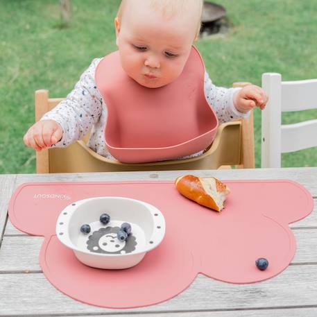 Set de table nuage Beige+blanc+Crumble à la pistache+Gris clair+pistache confettis+Rose+Rouge+taupe+Vert 3 - vertbaudet enfant 