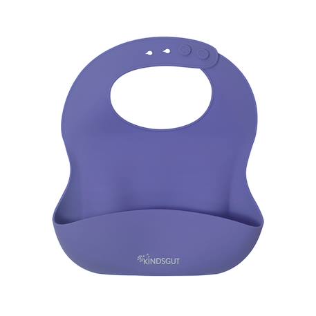 Bavoir bébé en silicone Menthe+Rose pâle+Violet 13 - vertbaudet enfant 