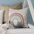 Housse de coussin arc-en-ciel en coton standard 100 by oeko-tex® Gris et jaune+Multicolore 8 - vertbaudet enfant 
