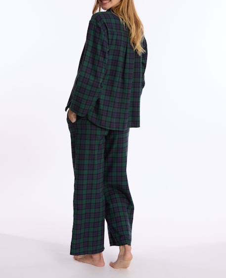 Pyjama de grossesse et d'allaitement teddy Vert 4 - vertbaudet enfant 