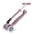 Trottinette 3 roues junior foldable lights essential Bleu ciel+Rose berry+Vert pistache 11 - vertbaudet enfant 