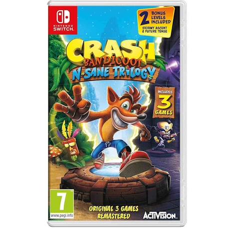 Crash bandicoot n.sane trilogy switch MULTICOLORE 1 - vertbaudet enfant 