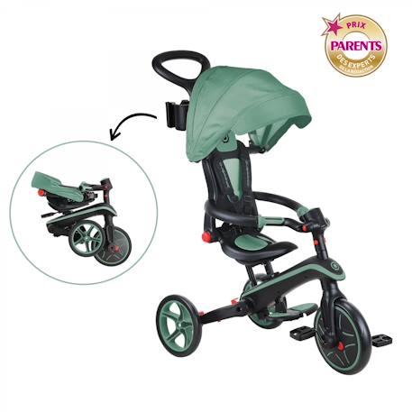 Tricycle explorer 4-en-1 évolutif et pliable Vert olive 3 - vertbaudet enfant 