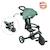 Tricycle explorer 4-en-1 évolutif et pliable Vert olive 3 - vertbaudet enfant 
