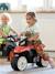 Draisienne moto street avec roues silencieuses Gris anthracite et orange+Rouge corail 12 - vertbaudet enfant 
