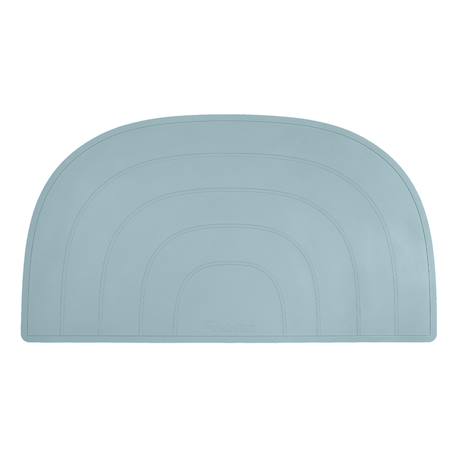 Set de table arc-en-ciel Aquamarine+Gris clair+Gris foncé+Taupe+Vieux rose 1 - vertbaudet enfant 