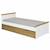 Lit enfant avec sommier gigogne nais Blanc 2 - vertbaudet enfant 