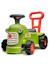 Porteur Tracteur avec barre d'aide à la marche ergonomique Rouge+Vert Claas+Vert vintage 7 - vertbaudet enfant 