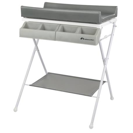 Table à langer et baignoire 2 en 1 baltic Mist gray 1 - vertbaudet enfant 