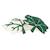 Coussin chambre enfant petites feuilles little fall Vert 2 - vertbaudet enfant 