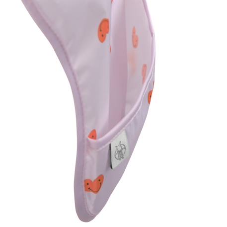 Lot de 2 bavoirs à poche happy rascals coeur Rose 2 - vertbaudet enfant 