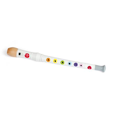 Flûte à bec confetti Blanc 1 - vertbaudet enfant 