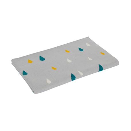 Couverture enfant nuages Blanc+rose 1 - vertbaudet enfant 