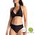 Maillot de bain 2 pièces pour règles femme Noir+Prune 2 - vertbaudet enfant 