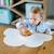 Set de table nuage Beige+blanc+Crumble à la pistache+Gris clair+pistache confettis+Rose+Rouge+taupe+Vert 10 - vertbaudet enfant 
