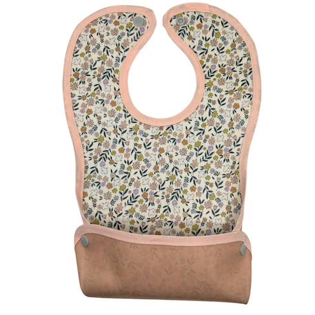 Bavoir malin® (tracteur) Fleurs indiennes+Grandes fleurs+Mouton+Ourson+Petites fleurs+Tigre+Tracteur 13 - vertbaudet enfant 