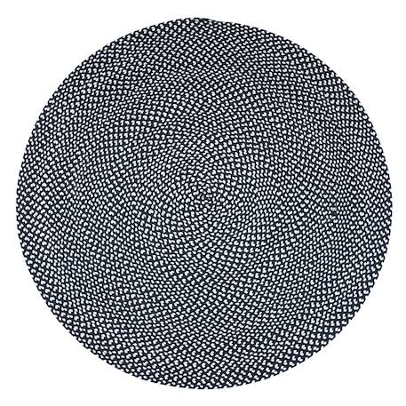 Tapis coton rond allen Noir et blanc 1 - vertbaudet enfant 