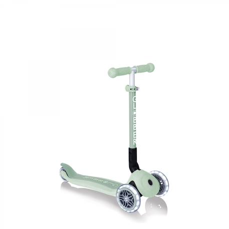 Trottinette 3 roues junior foldable lights essential Bleu ciel+Rose berry+Vert pistache 12 - vertbaudet enfant 