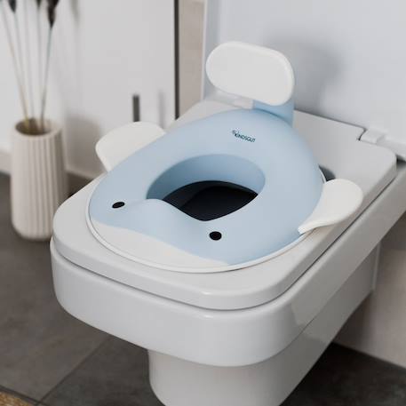 Réducteur de toilette baleine Aquamarine+Bleu clair+Bleu pigeon+Gris clair+Gris foncé+Peach+Pistache+Sable 10 - vertbaudet enfant 