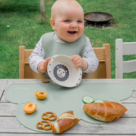 Set de table nuage Beige+blanc+Crumble à la pistache+Gris clair+pistache confettis+Rose+Rouge+taupe+Vert 51 - vertbaudet enfant 