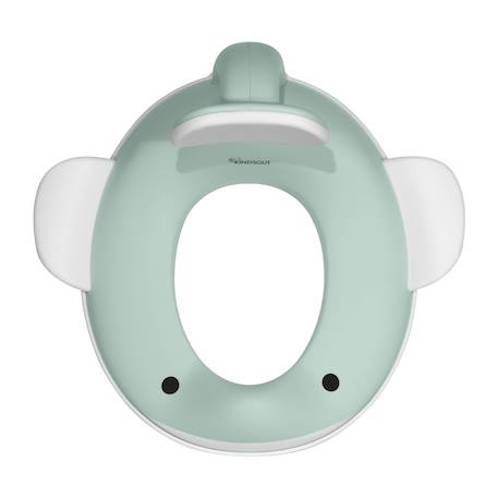 Réducteur de toilette baleine Aquamarine+Gris clair+Gris foncé+Peach+Pistache+Rose pâle+Vieux rose 6 - vertbaudet enfant 