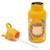 Gourde pour enfant en inox isotherme Beige+Bleu+Orange+Rose+Vert 18 - vertbaudet enfant 