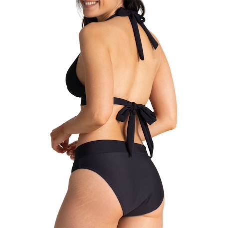 Maillot de bain 2 pièces pour règles femme Noir+Prune 3 - vertbaudet enfant 