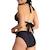 Maillot de bain 2 pièces pour règles femme Noir+Prune 3 - vertbaudet enfant 