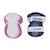 Set 3 protections enfant xs (coudes, genoux, poignets) Bleu marine+Bleu pastel+Rose+Rose pastel+Vert menthe 8 - vertbaudet enfant 