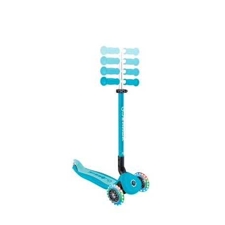 Trottinette évolutive go-up active lights 360 Bleu aqua 5 - vertbaudet enfant 