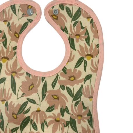 Bavoir malin® (tracteur) Fleurs indiennes+Grandes fleurs+Mouton+Ourson+Petites fleurs+Tigre+Tracteur 6 - vertbaudet enfant 