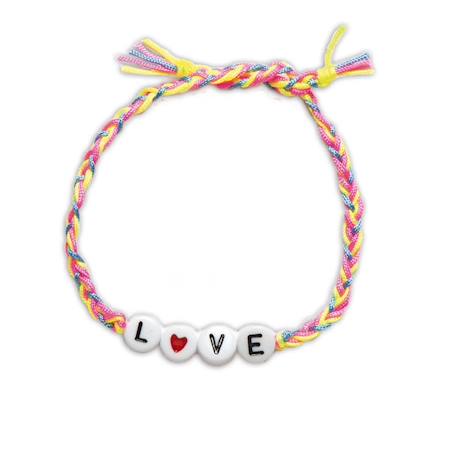 Bijoux à messages à créer Jaune 4 - vertbaudet enfant 