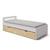 Lit gigogne bois massif leo Blanc+Blanc et bois+Bois 10 - vertbaudet enfant 