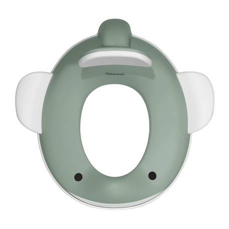 Réducteur de toilette baleine Aquamarine+Gris clair+Gris foncé+Peach+Pistache+Rose pâle+Vieux rose 29 - vertbaudet enfant 