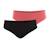 Lot de 2 slips fille my petit prix  fille Noir+Noir-rouge minéral+Rose 4 - vertbaudet enfant 
