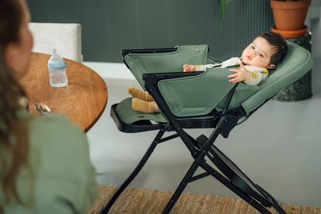 Chaise haute bébé ultra compacte mallow Mineral green 6 - vertbaudet enfant 